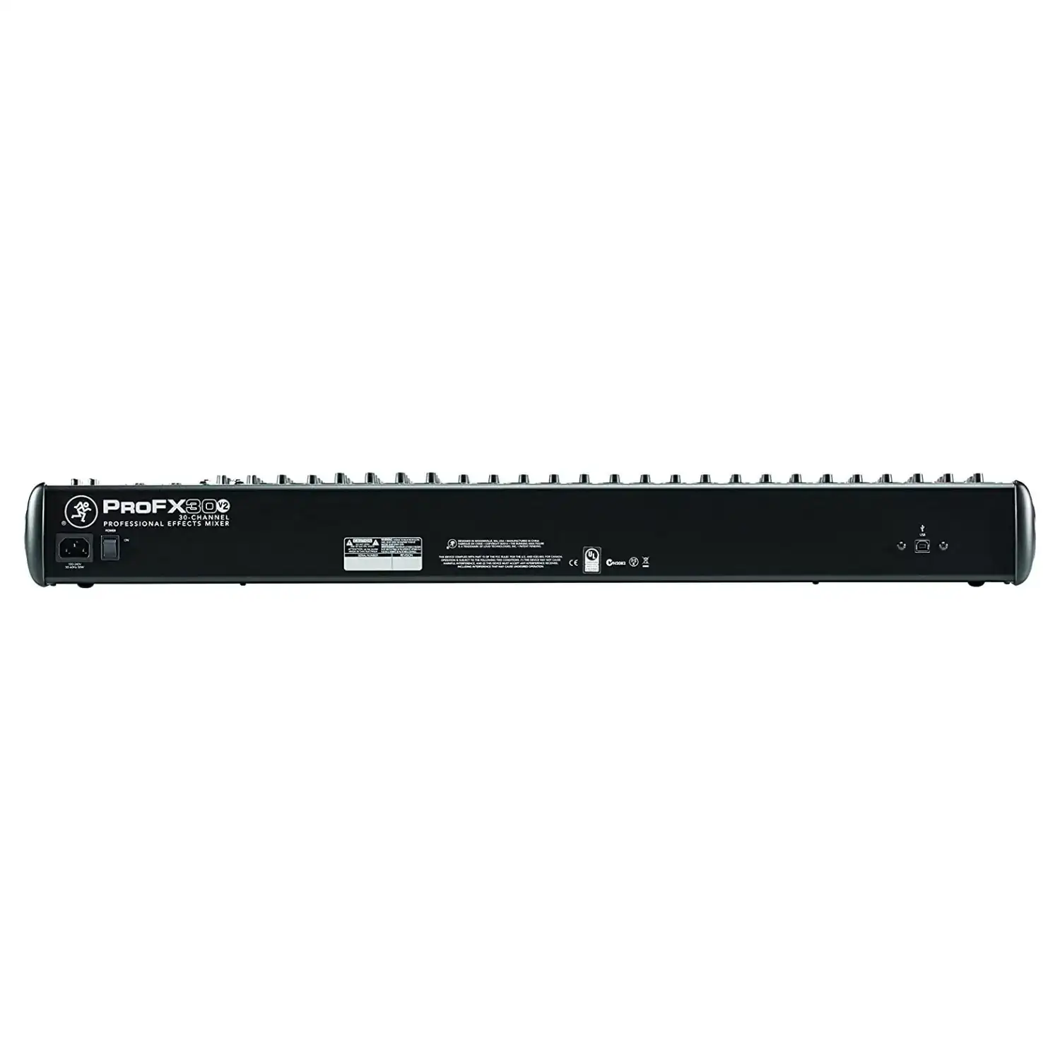 Consola analógica de 30 canales Mackie ProFX30v2 con sistema de efectos e interfaz incorporados1 2