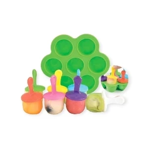 MOLDE PARA HELADOS BURBUJA VERDE SILICON