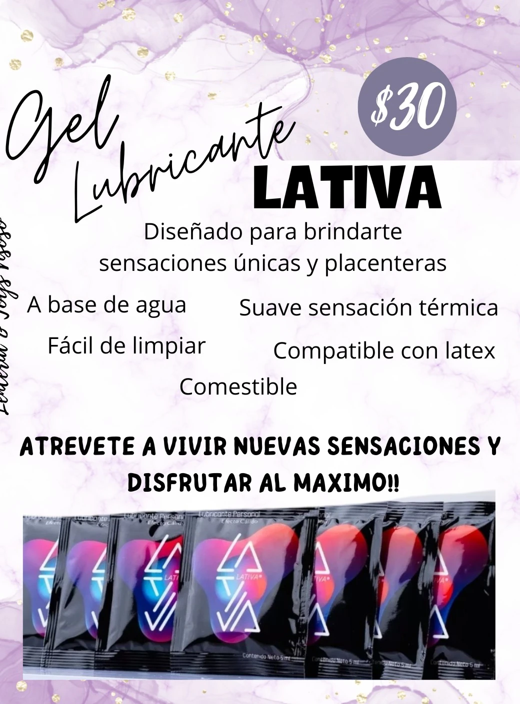 Lubricante de bolsillo 2x$30 2