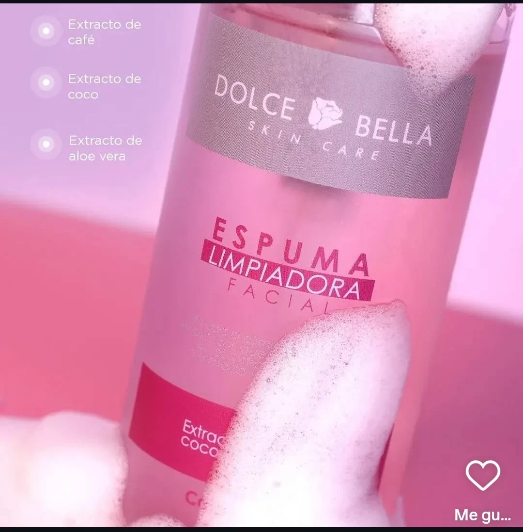 dolce bella espuma limpiadora