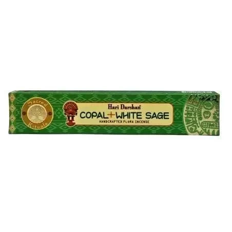 Incienso Copal Y Salvia Blanca Hari Darshan
