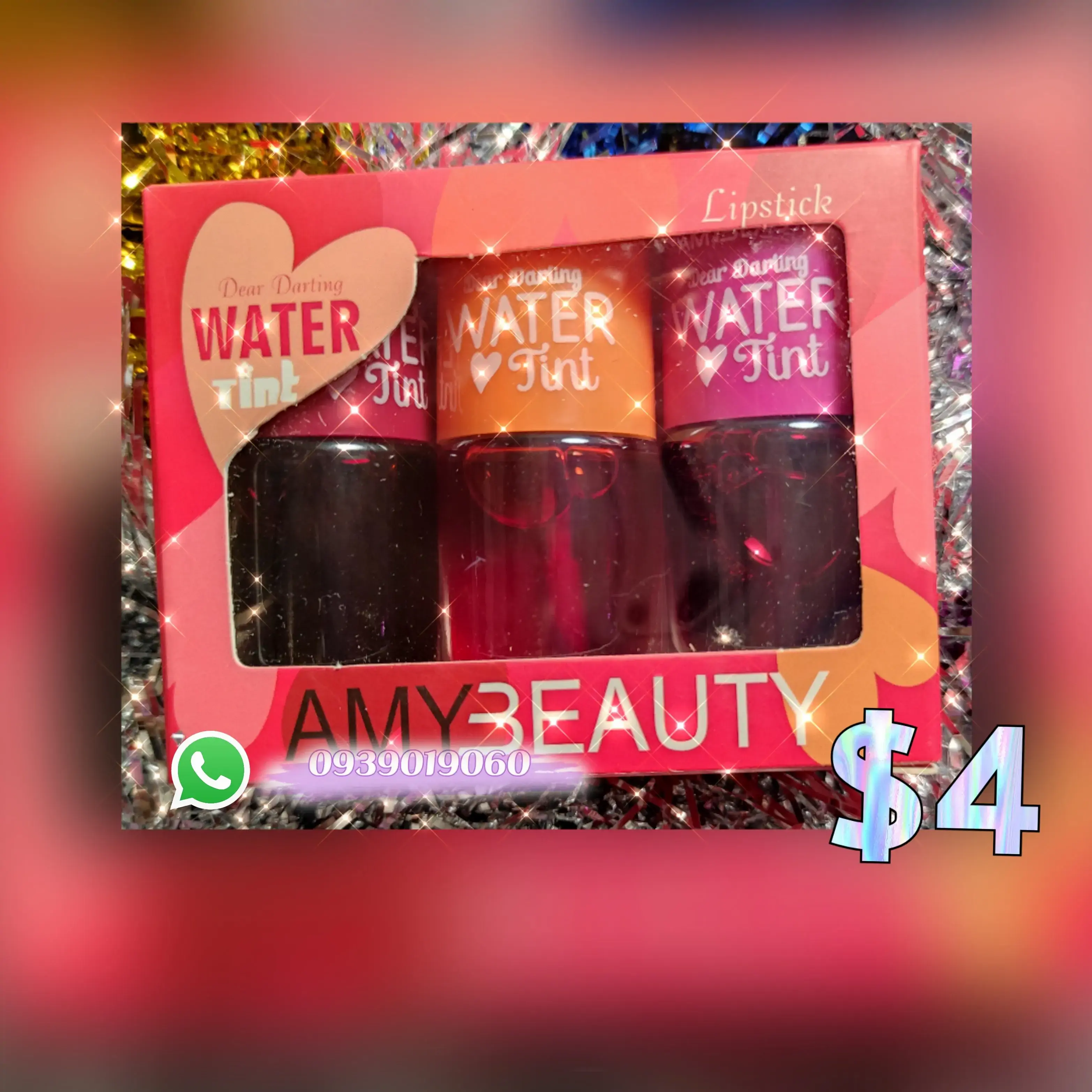 Set de tintas para labios 💕😽