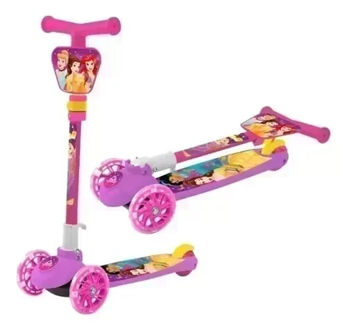 MONOPATÍN PLEGABLE DISNEY PRINCESA 