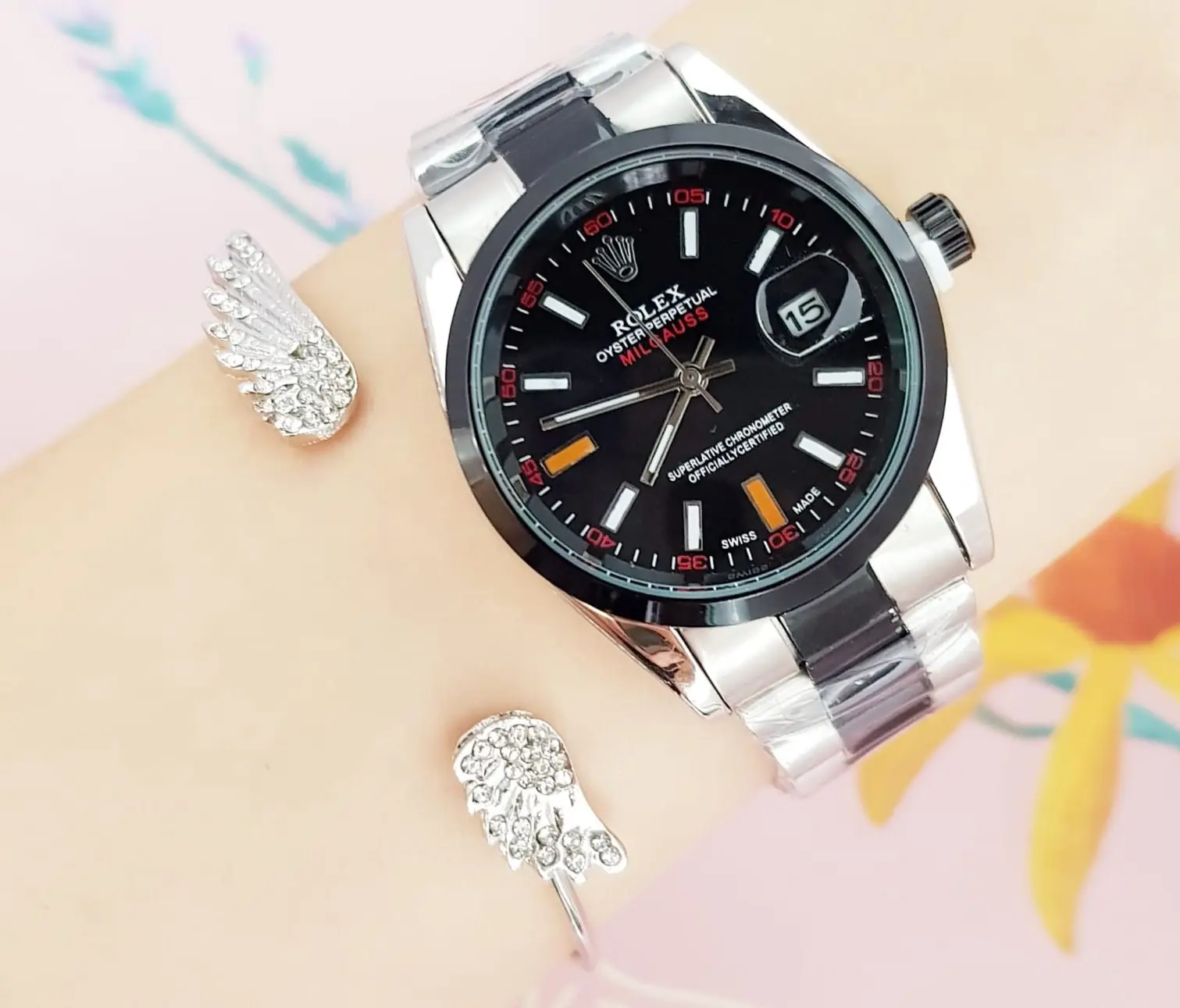 ROLEX DAMA FECHA AA