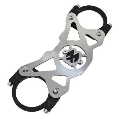 NS 200 RS 200 AS 200 N250 Estabilizador de barras acero cromado logo 3d negro ML