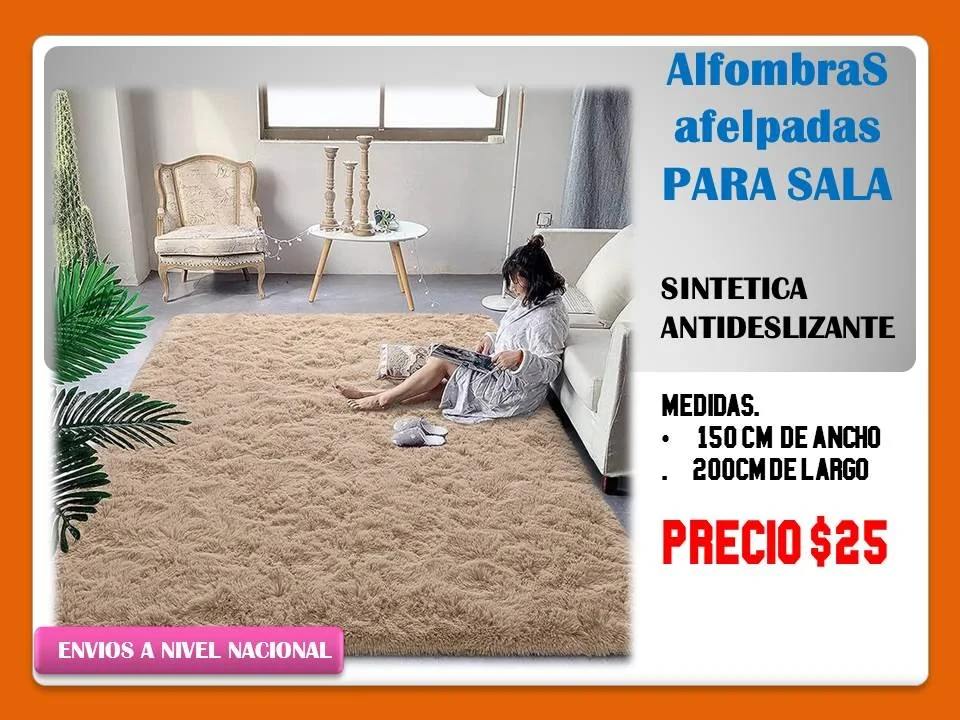 Alfombras afelpadas 