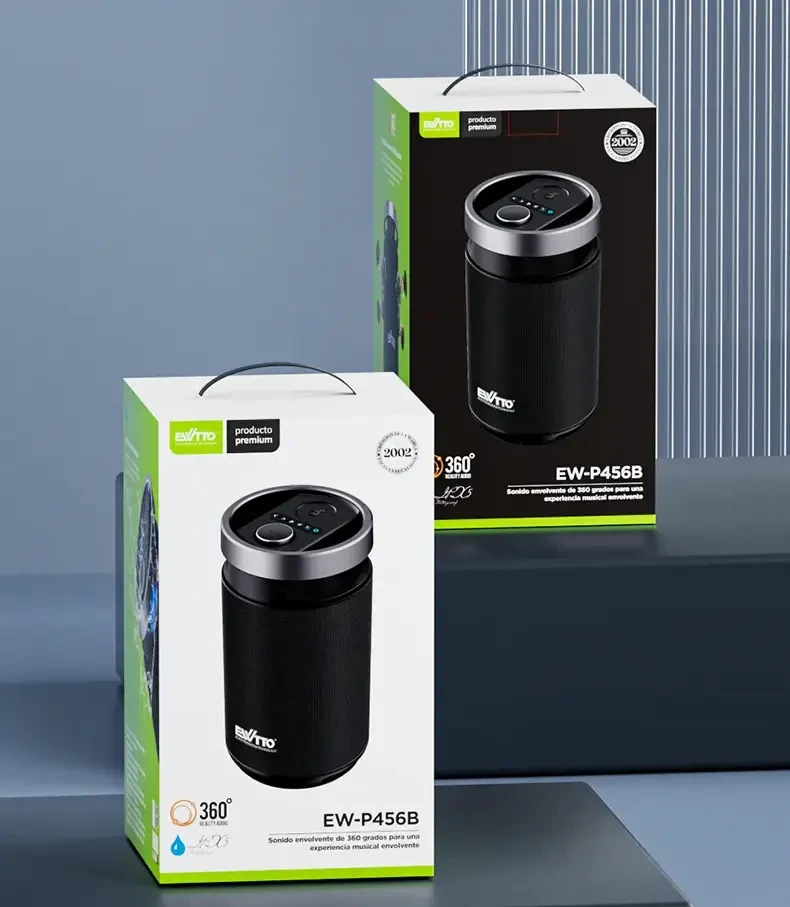 Parlante Ewtto EW-P456B Sonido 360º 7