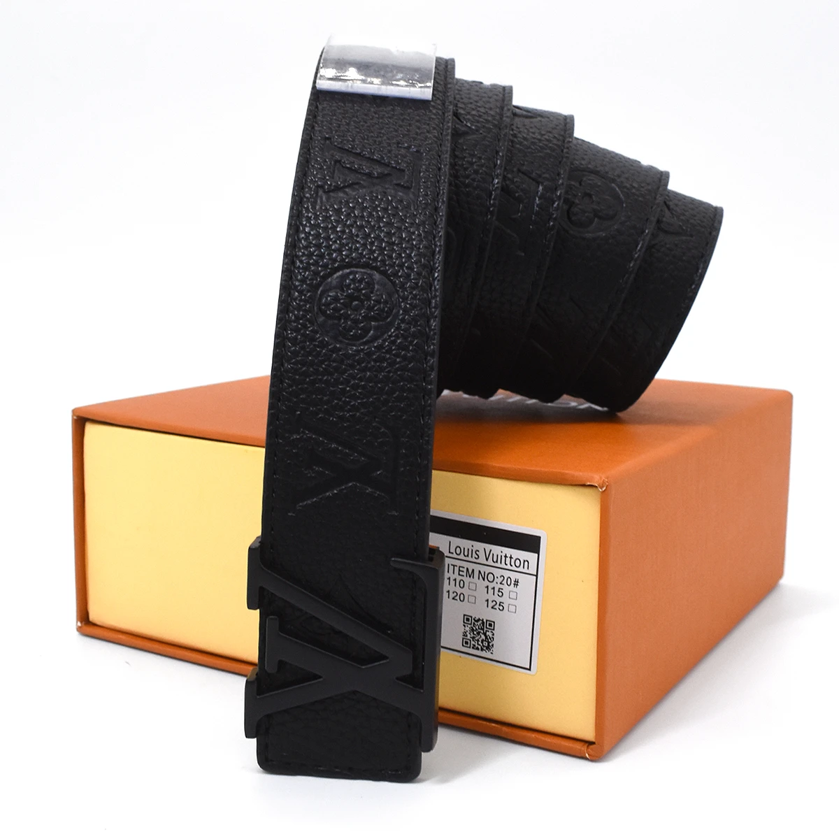 CINTO LUIS VUTTON MONOGRAM NEGRO 4