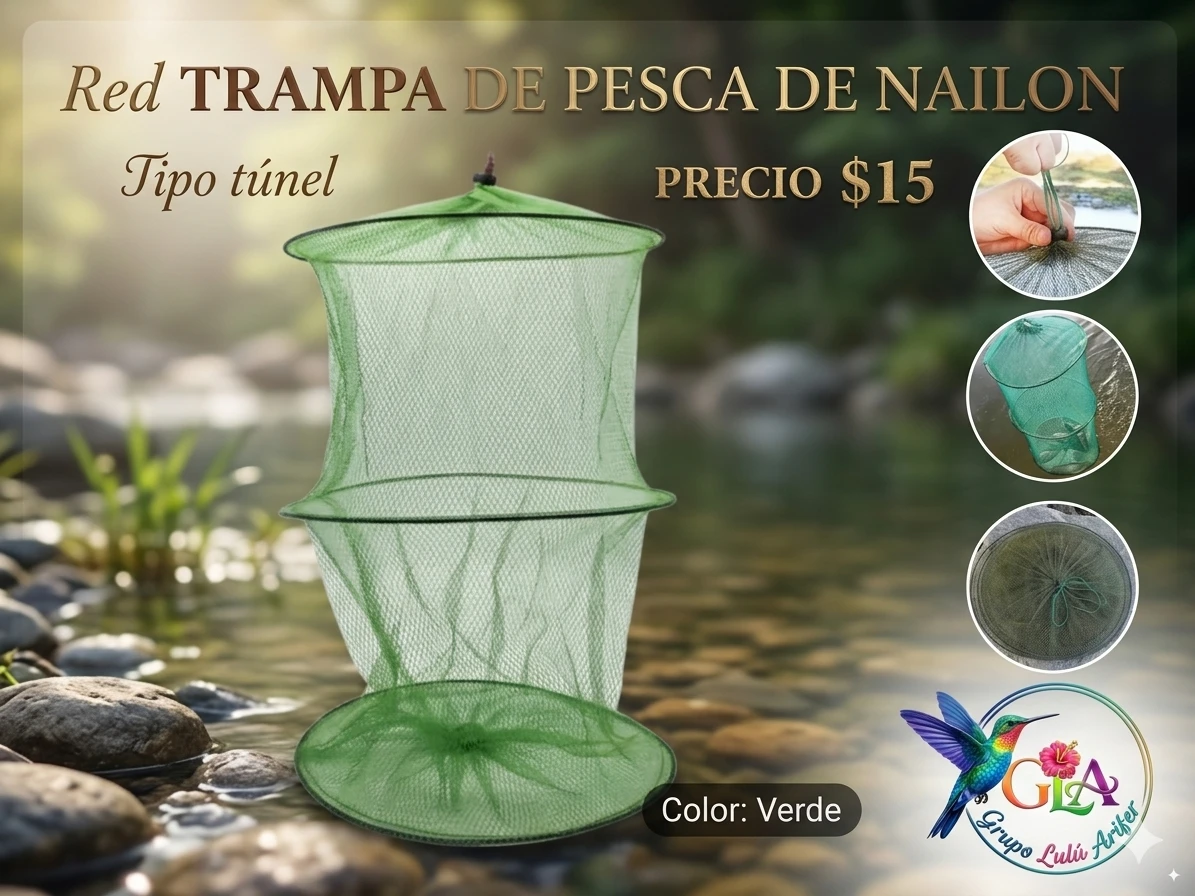 Trampa para cangrejos y peces 