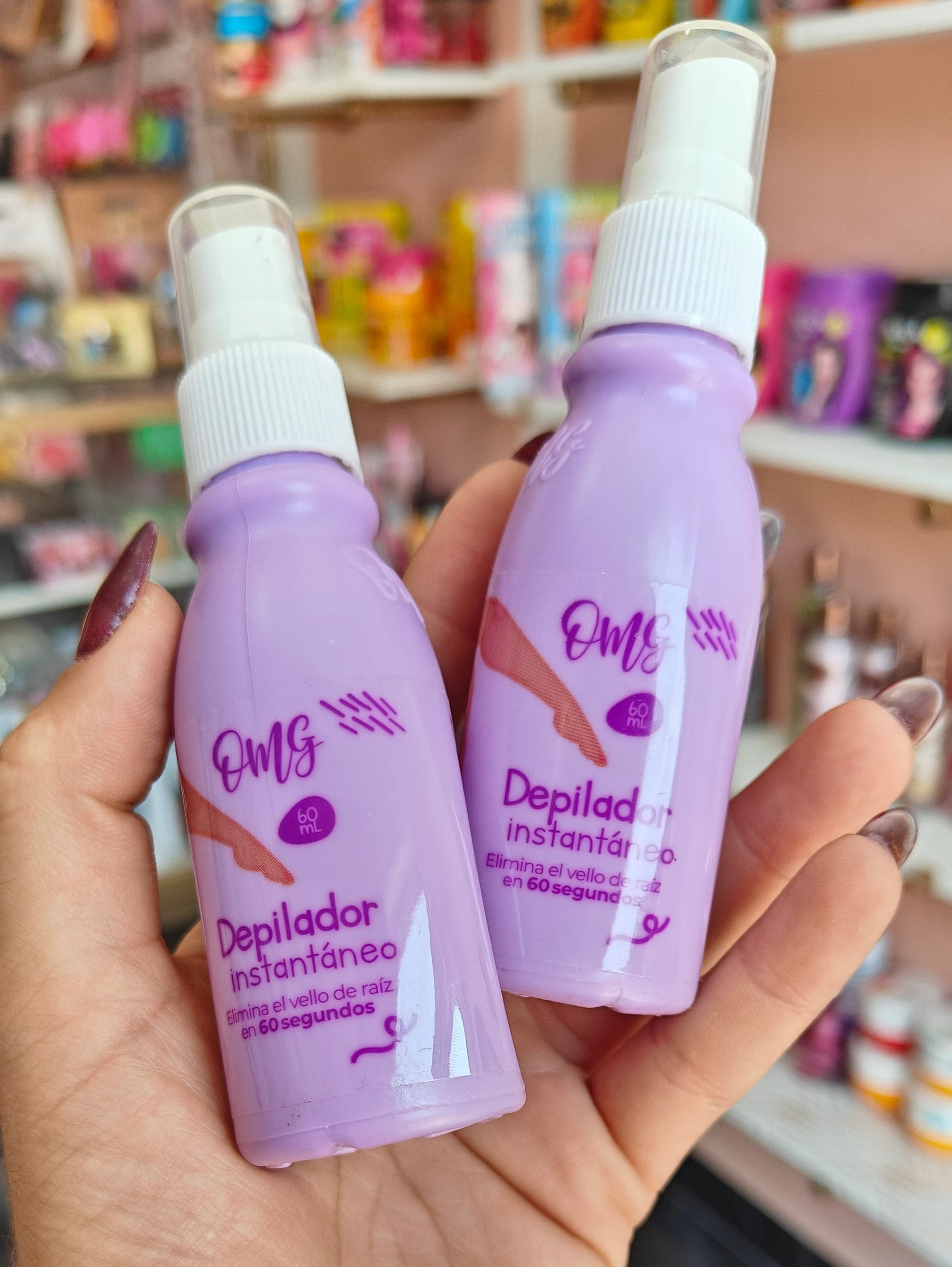 Depilador instantáneo 