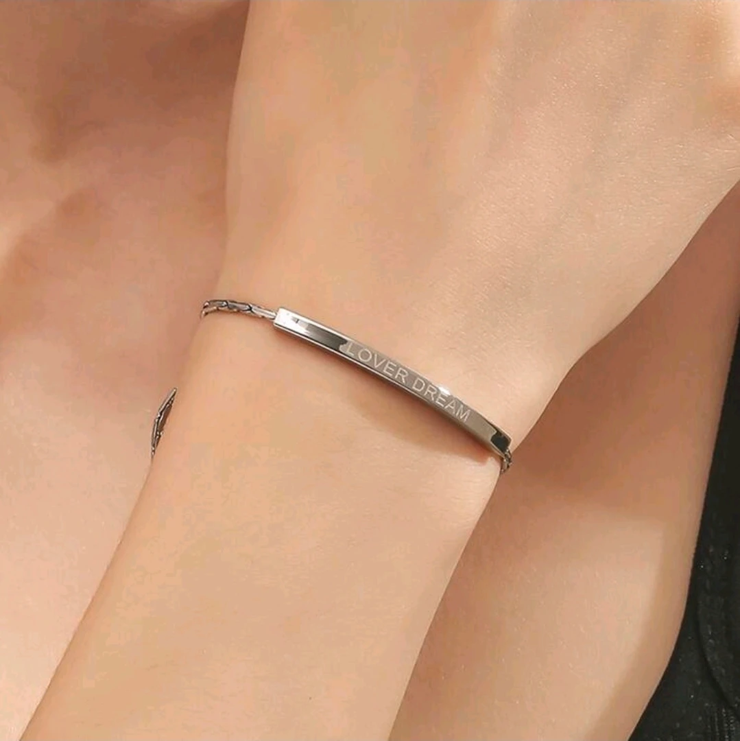 Pulsera de acero de titanio 