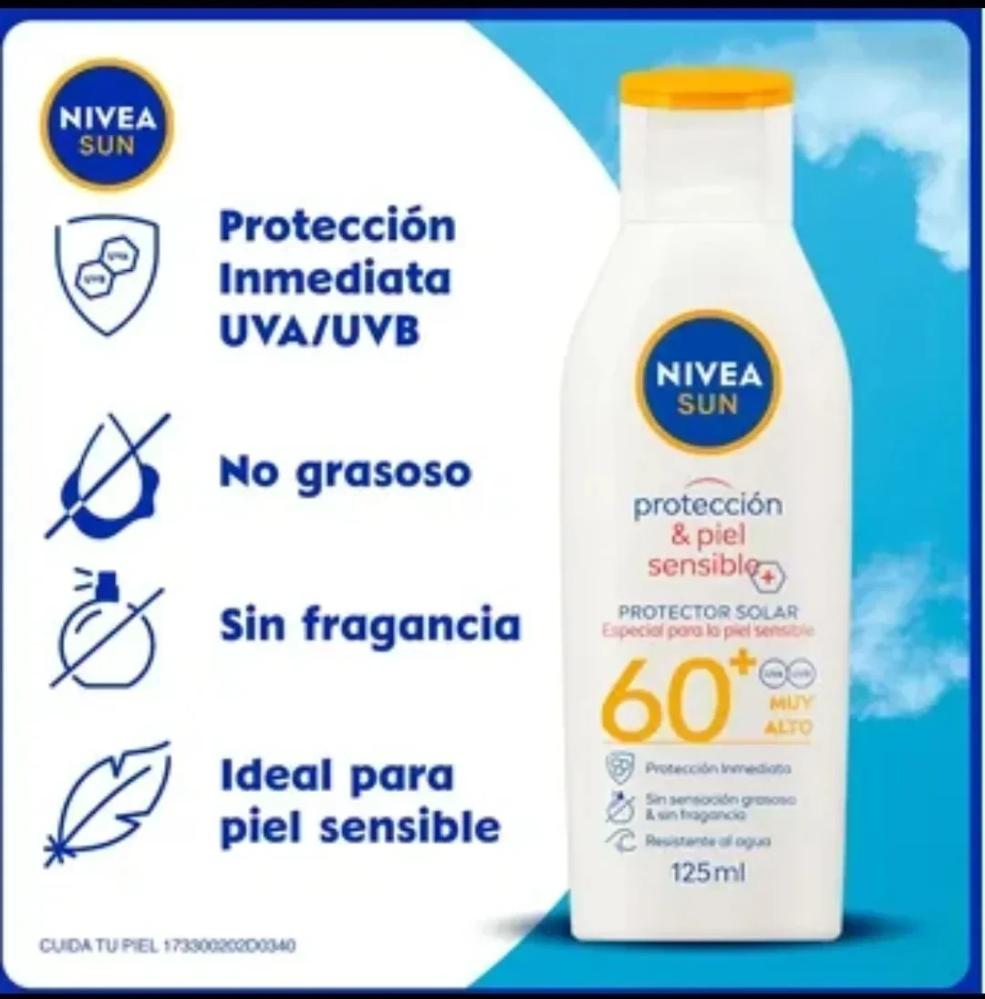 Bloquedor Nivea sun 125ml 3