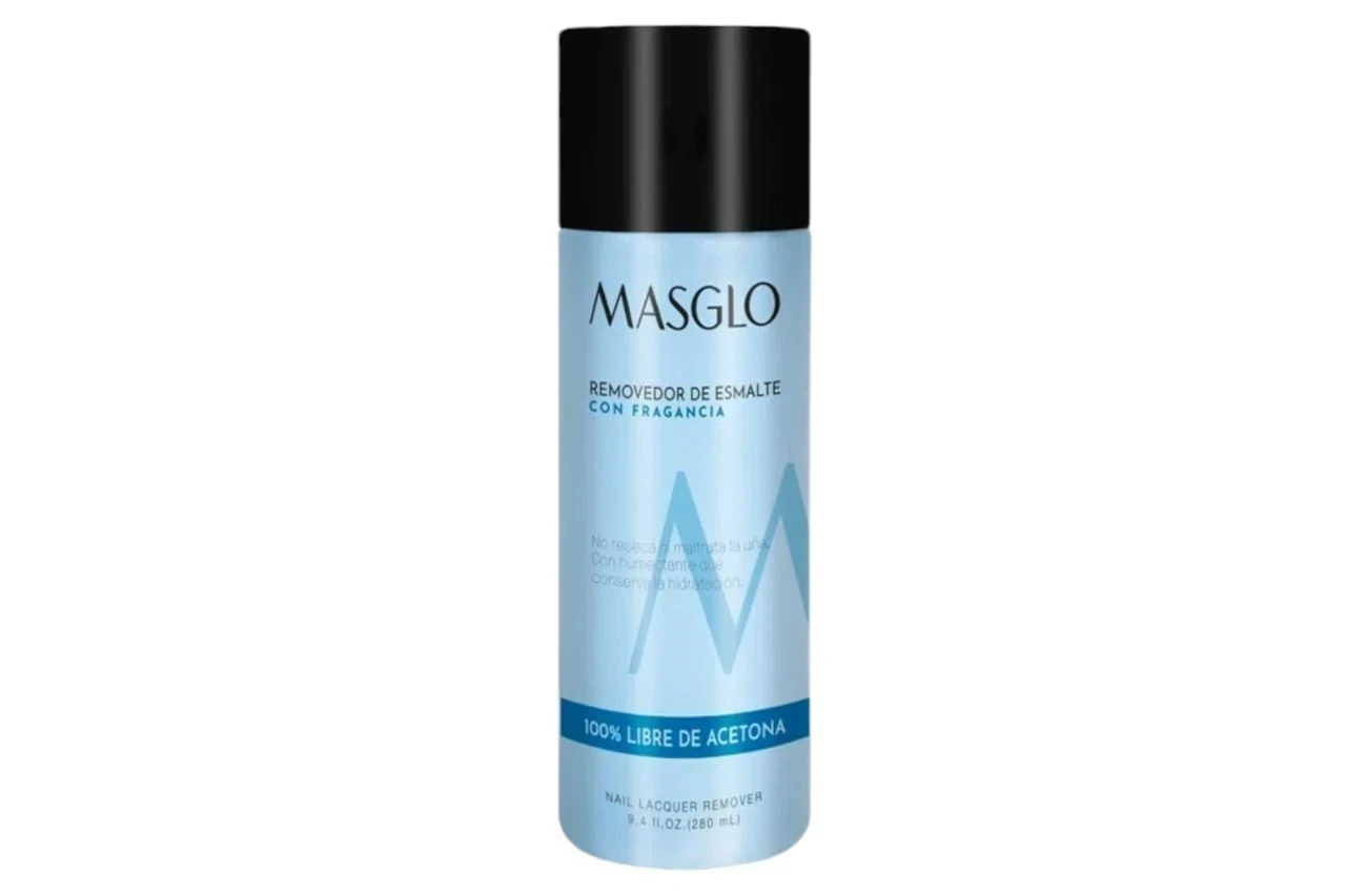 masglo removedor de esmalte 280ml
