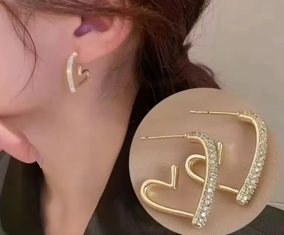 Aretes Corazon