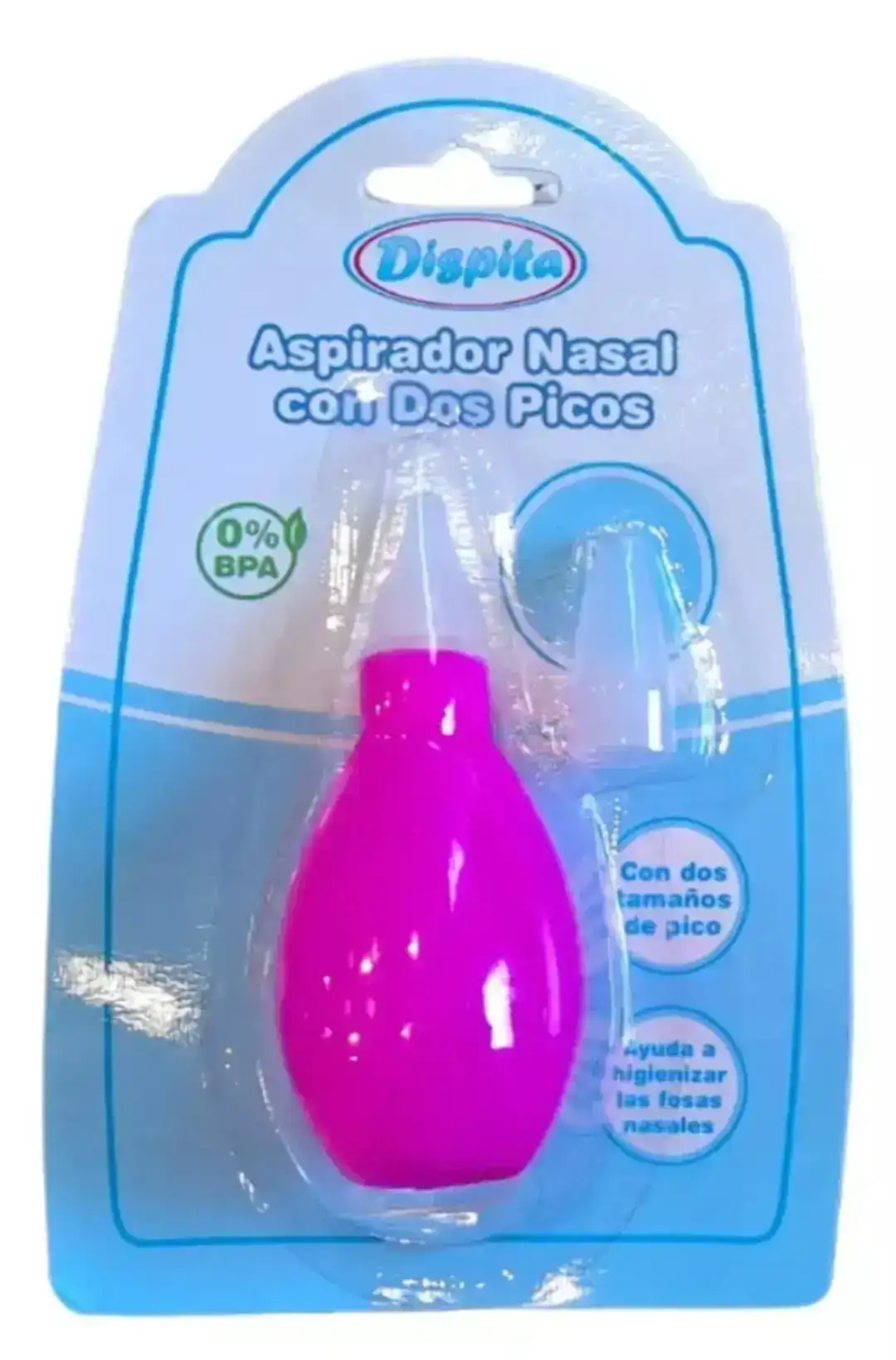 SIN STOCK  Aspirador Nasal Con 2 Picos Dispita 10801 2