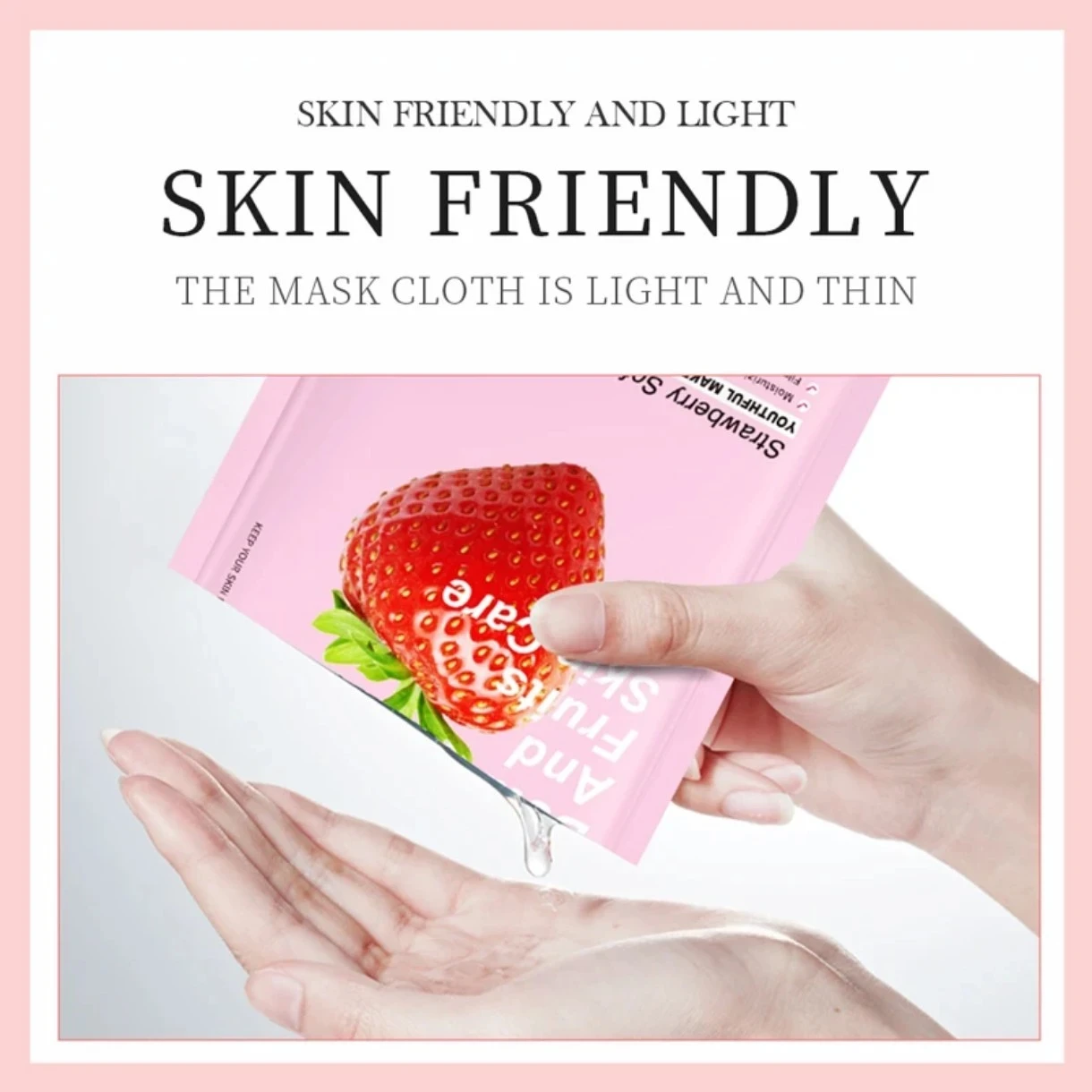 🍓 Mascarilla Facial Hidratante de Fresa – Sadoer 🍓  5