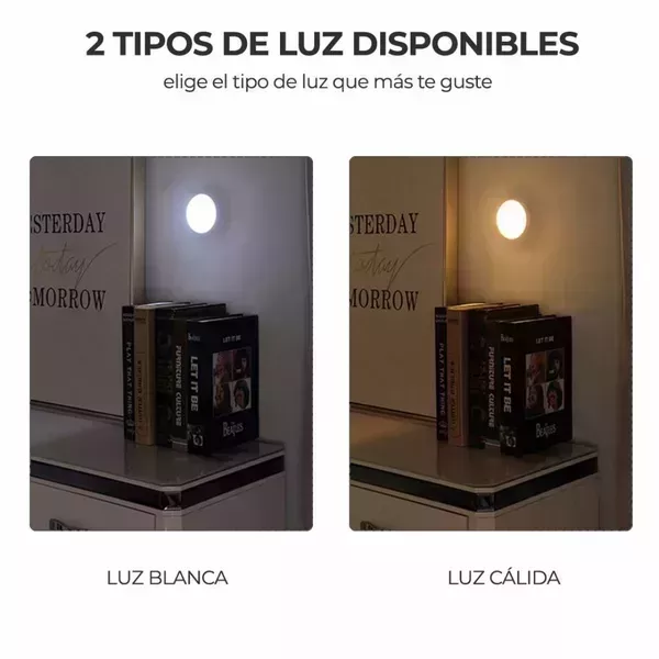 Lámpara con sensor de movimiento ( 4 lámparas) 2