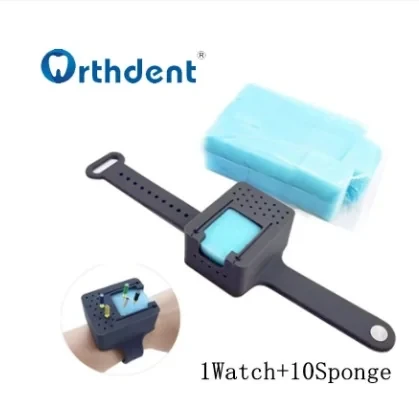 PULSERA CON REGLA Y PORTA LIMAS ENDODONCIA CON 10 ESPONJAS