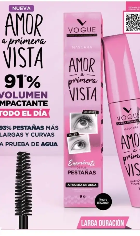 Máscara Amor a primera Vista. Vogue 2
