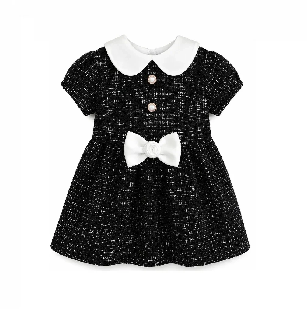Vestido Chanel con lazo negro