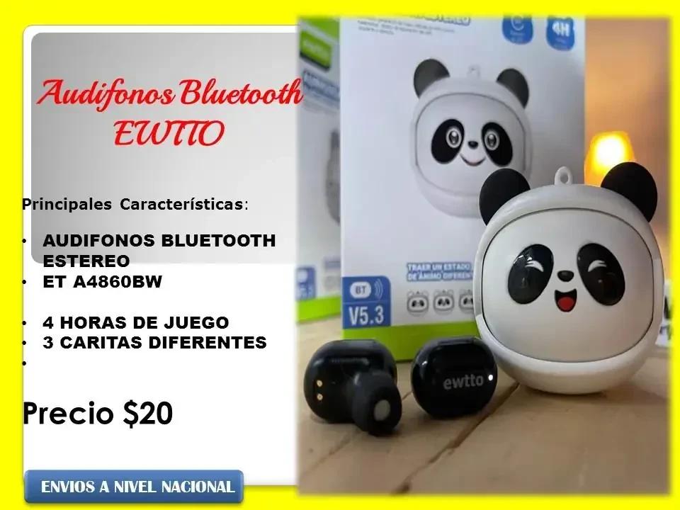 Audífonos Bluetooth  4