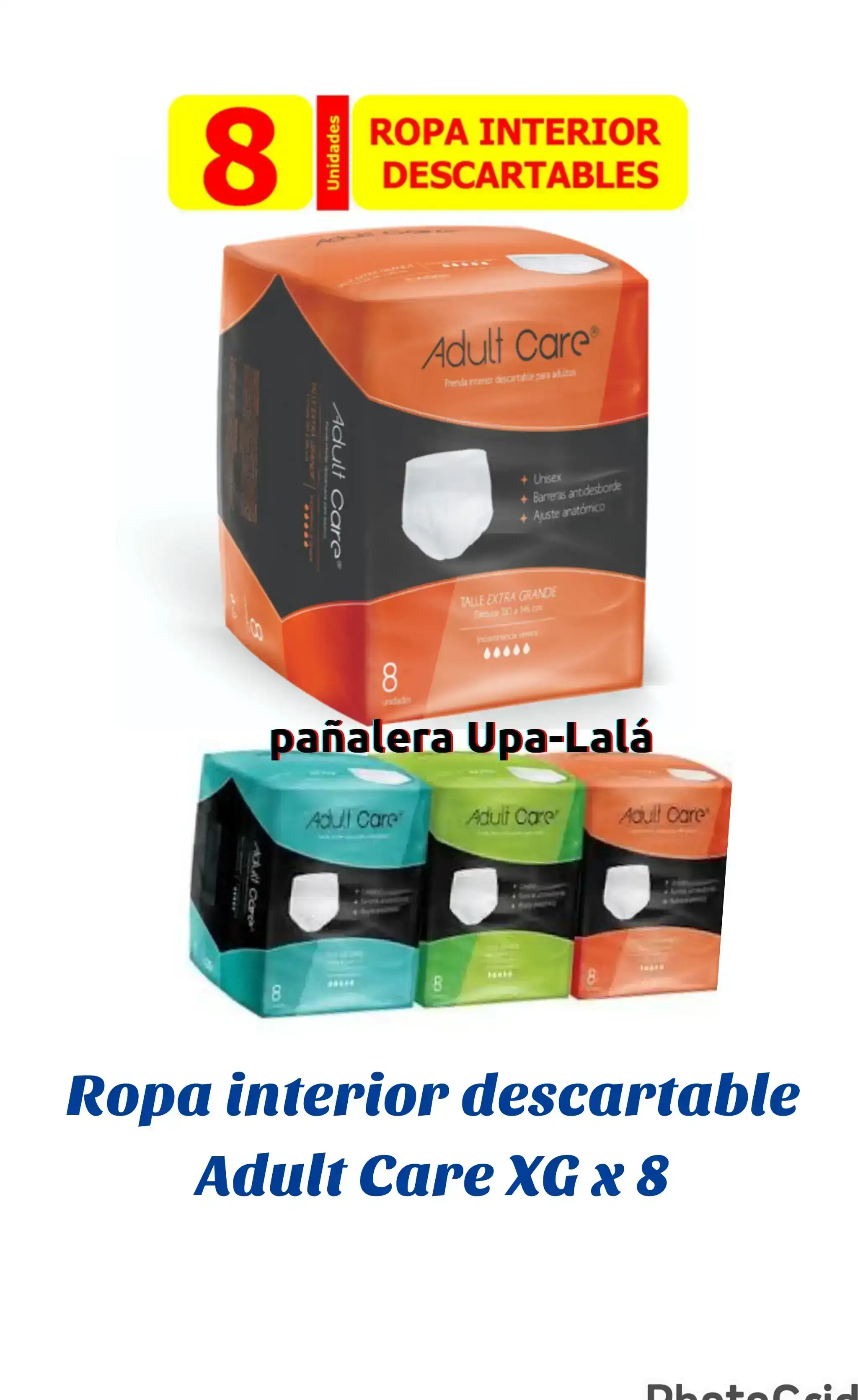 Ropa interior Adul Care xg x8U.