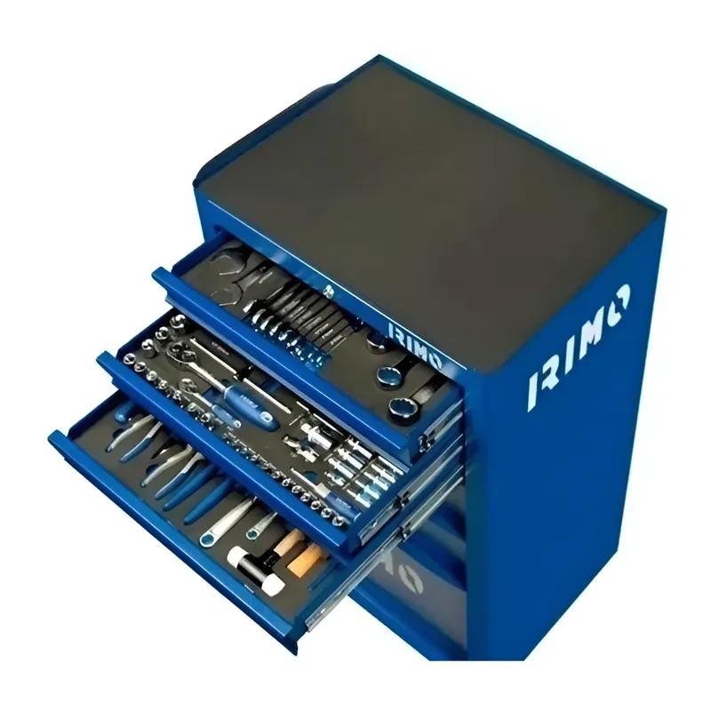 Carro Porta Herramientas Gabinete 206 Piezas 6 Cajones Irimo 9
