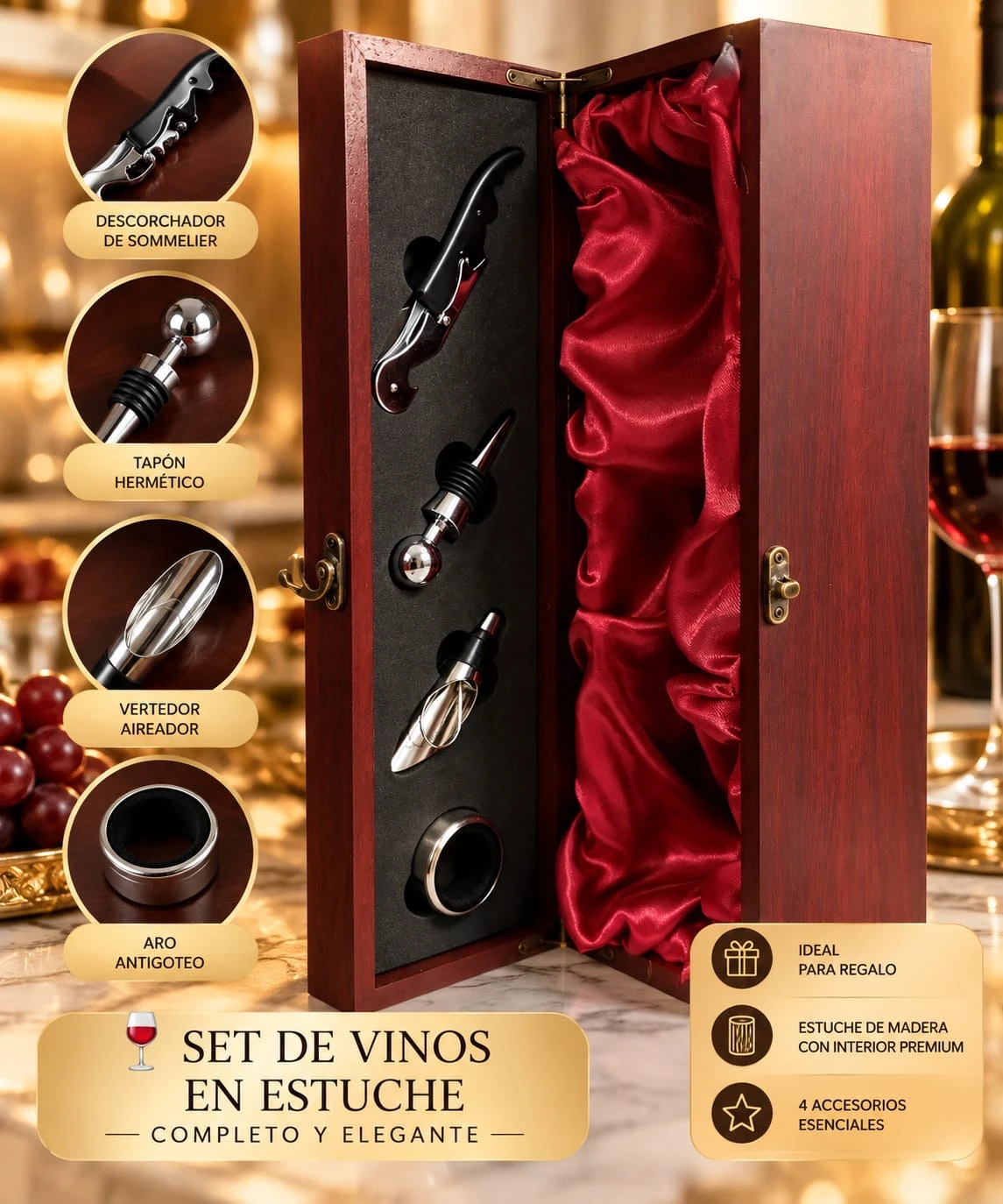 SET DE VINOS EN ESTUCHE