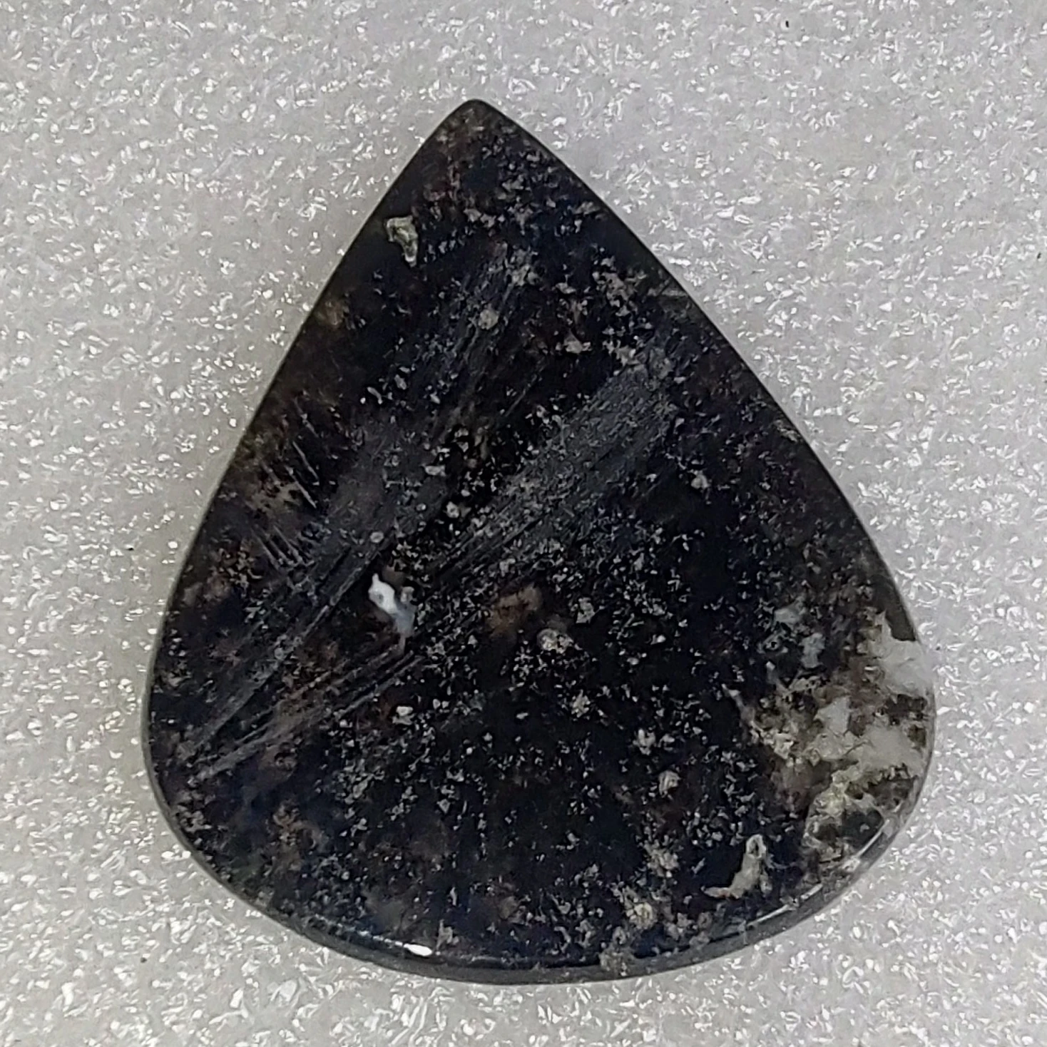 Cabujón de Agata Musgosa Negra 2