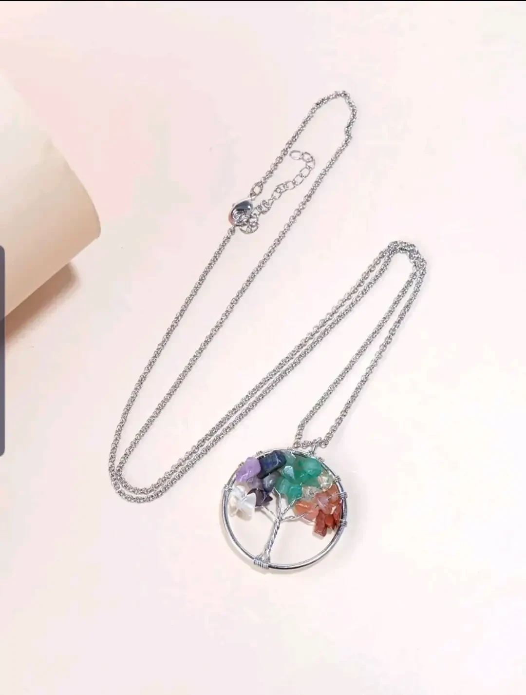 Collar con piedras Árbol de la vida 2