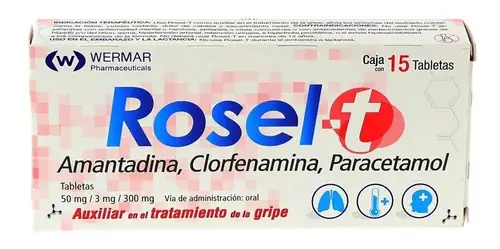 AMANDANTINA/CLORFENAMINA Y PARACETAMOL 