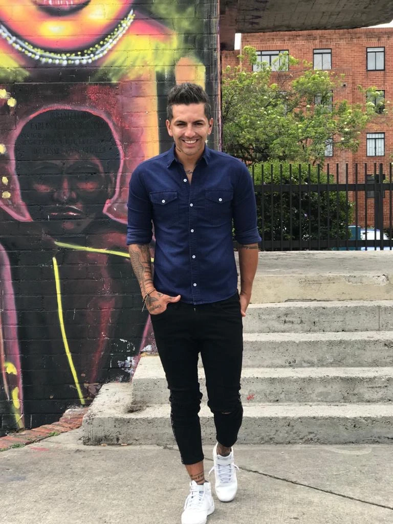 Camisa jean manga larga  2
