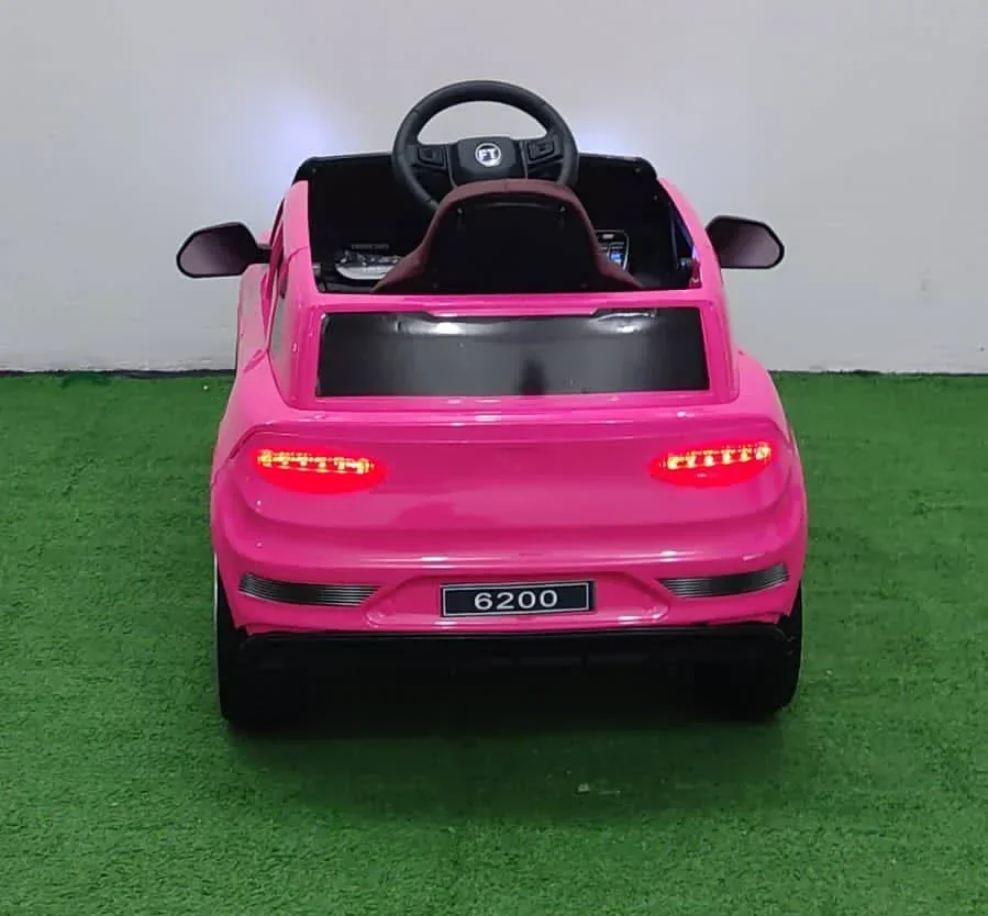 Carro Camioneta Eléctrico Llantas Caucho Luz Led Control Remoto USB 6