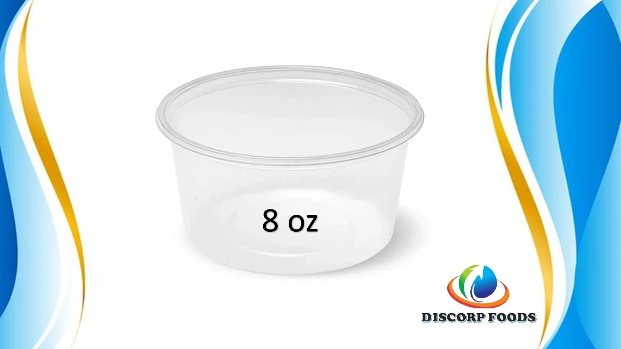 ENVASE CIRCULAR CACER 8 OZ CON TAPA