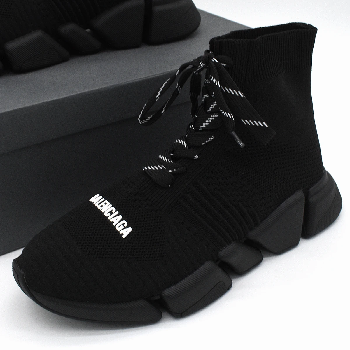 Balenciaga Speed 2.0 Lace Up Negro 3