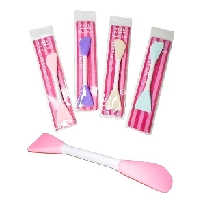 BROCHA DOBLE APLICADORA DE MASCARILLA 2 PUNTAS LISAS PINK IN SWEET