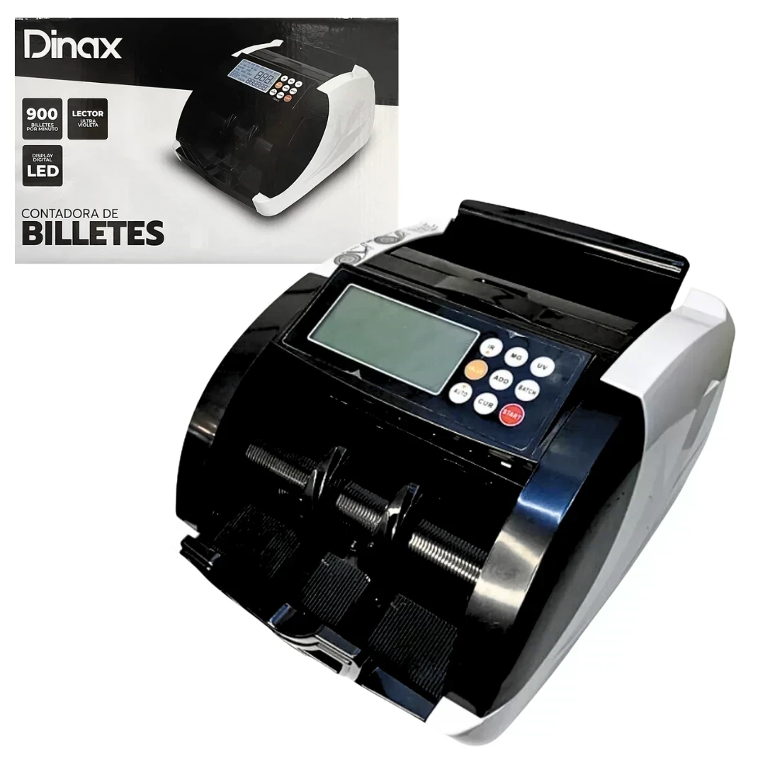 CONTADORA DE BILLETES DINAX PANTALLA DIGITAL 