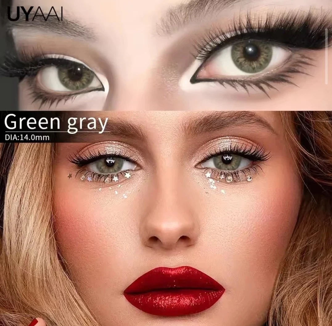 Lentes de contacto - Referencia: DNA TAYLOR / GREEN GRAY  8