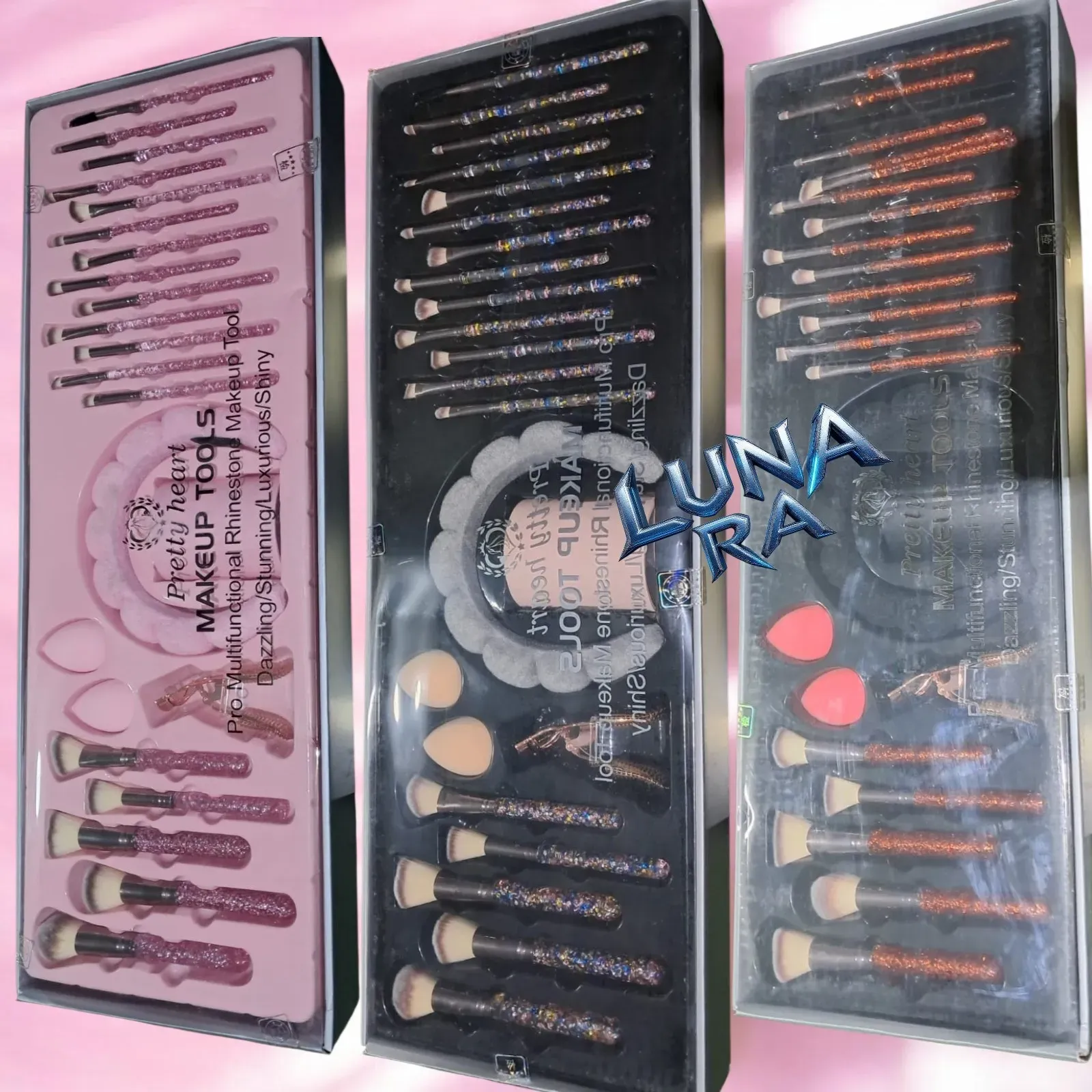SET PROFESIONAL DE BROCHAS PARA MAQUILLAJE  2