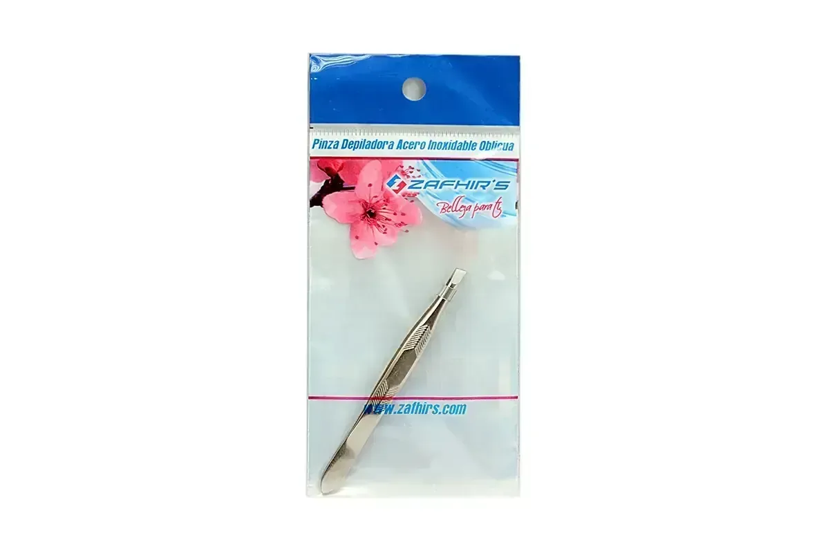 PINZA DEPILATORIA OBLICUA ZAFHIR