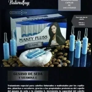 makey pluss ampolleta gusano de seda & vitamina e