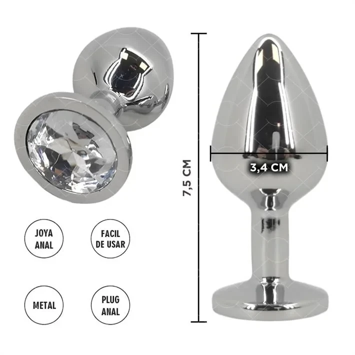 Plug Anal Mediun perla 