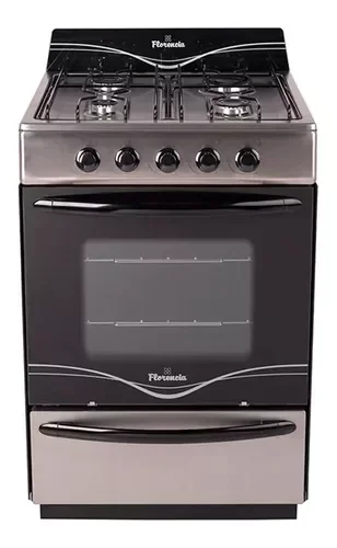 Cocina Florencia Acero 5518f Gas Nat.