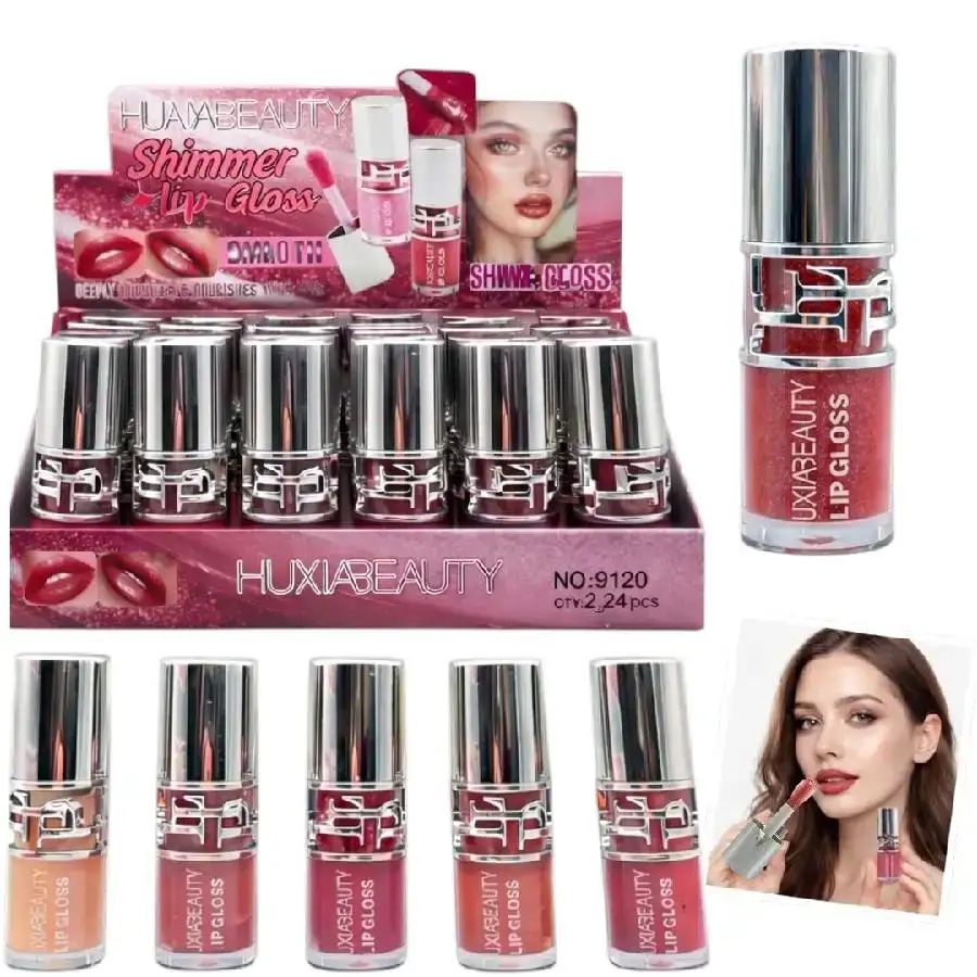 Lip gloss shimmer tonis surtidos 