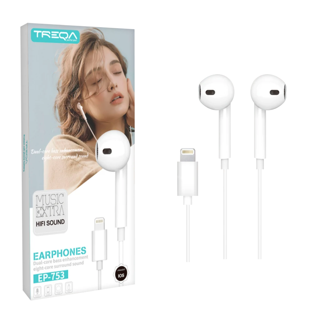 Auriculares Manos Libres Lightning TREQA 2