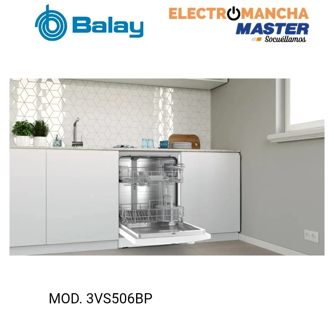 LAVAVAJILLAS BALAY 3VS506BP BLANCO E 3