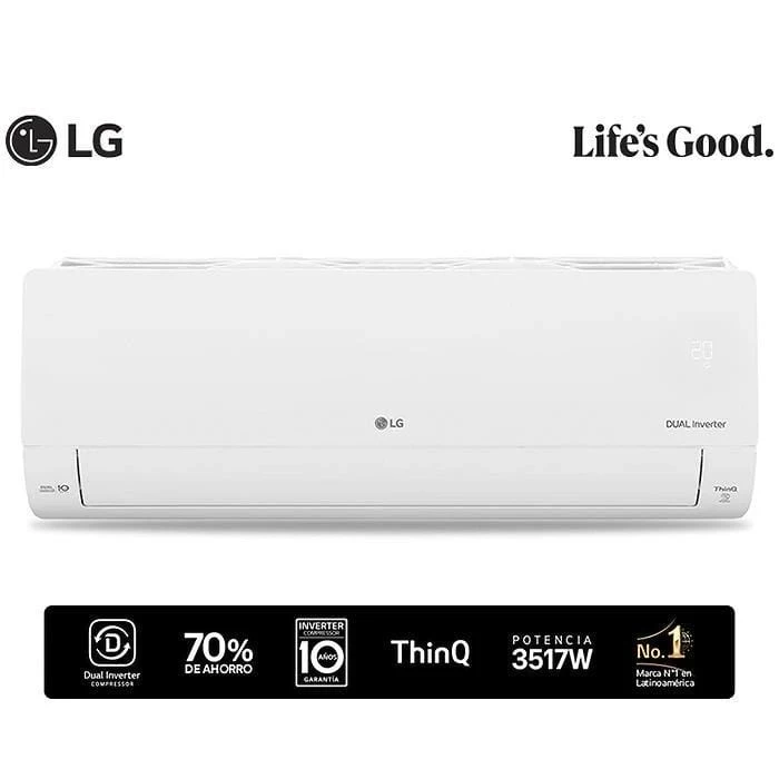 AIRE ACONDICIONADO LG DUAL COOL 3500w