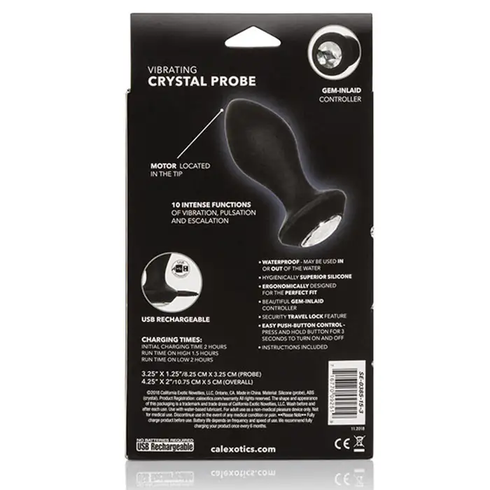 Power Gem Vibrating Crystal Probe – Black 5