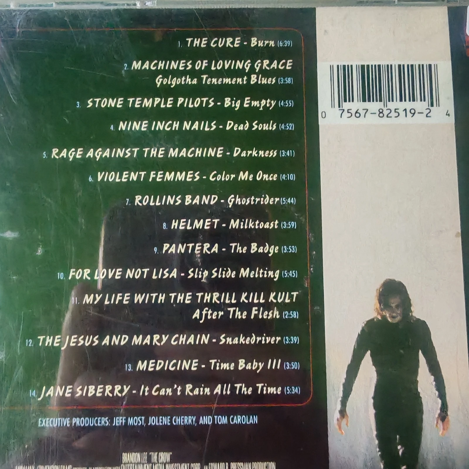 CD Bando sonora de la película El Cuervo Usado  2