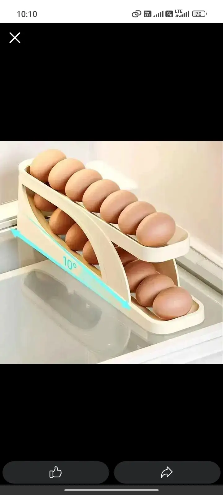 ORGANIZADOR DE HUEVO 🥚